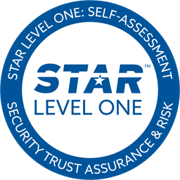 CSA Security, Trust, Assurance and Risk Level 1 badge