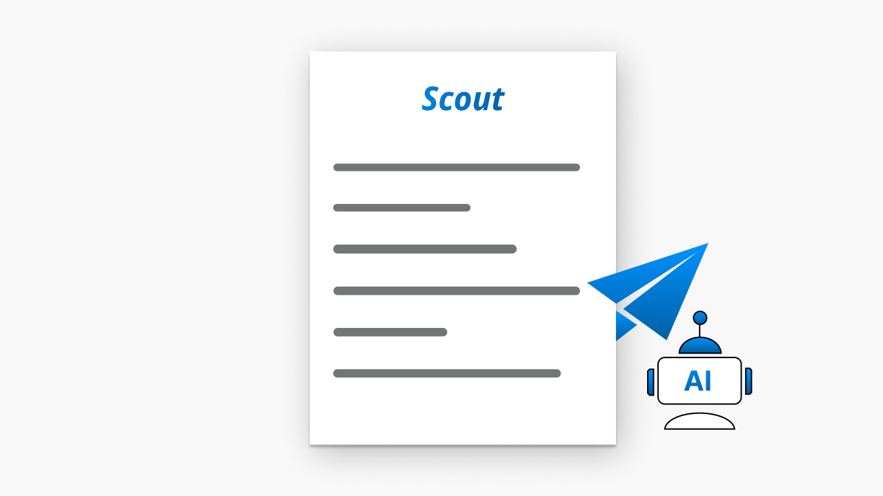 スカウト自動送付