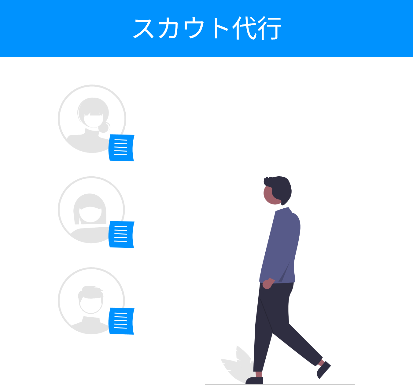 スカウト代行